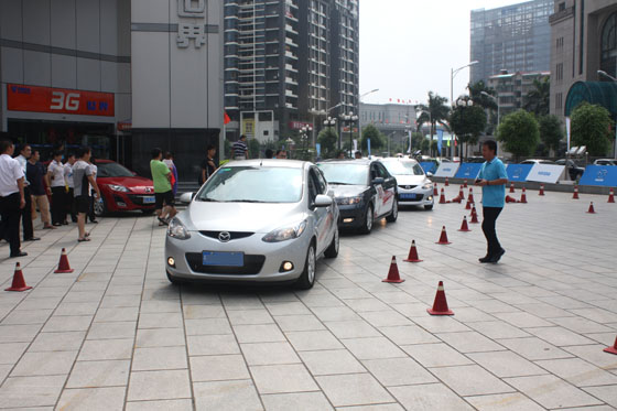 挑戰(zhàn)專業(yè)競技賽 樂享國慶多重禮——長安馬自達第二屆“汽車運動會”駛入南寧