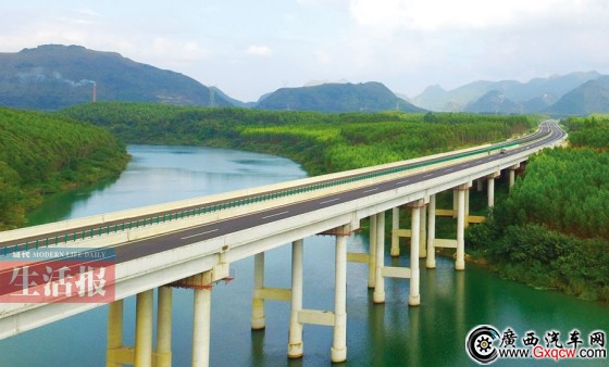 廣西4條高速公路12月底通車(chē) 六景之堵將緩解(圖)